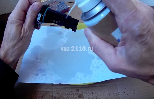 Как промыть и почистить датчик дмрв ваз 2110 своими руками