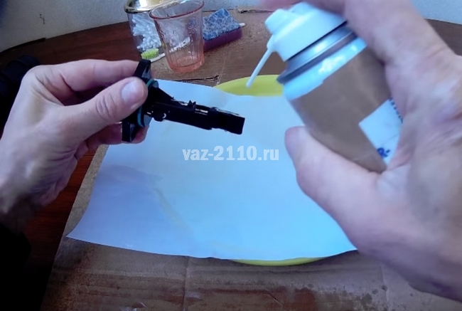 Как промыть и почистить датчик дмрв ваз 2110 своими руками